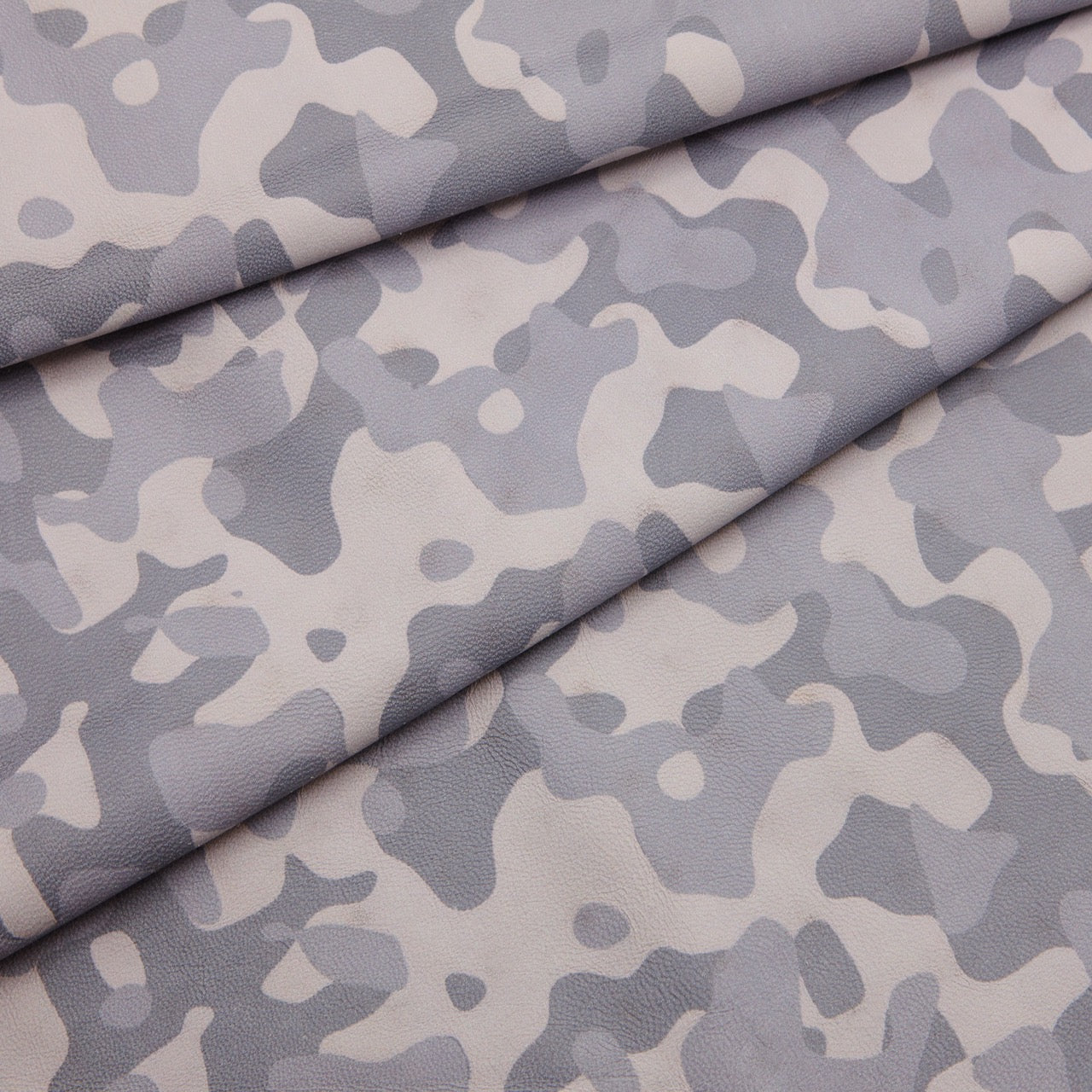 Floral Print Lambskin Leather - Moonstone Camo