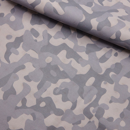 Floral Print Lambskin Leather - Moonstone Camo