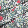 Floral Print Lambskin Leather - Poppy Vines