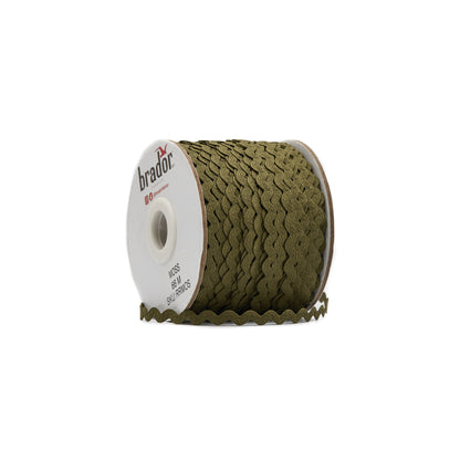 Rik Rak - Moss 3mm Roll