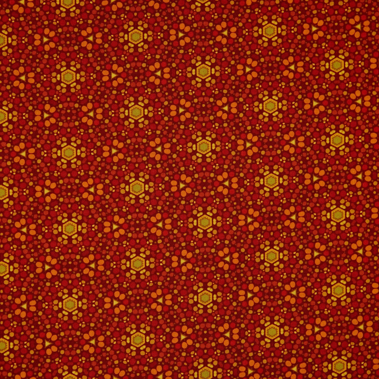 Quilting Cotton - Floral - Kaleidoscope (detail)