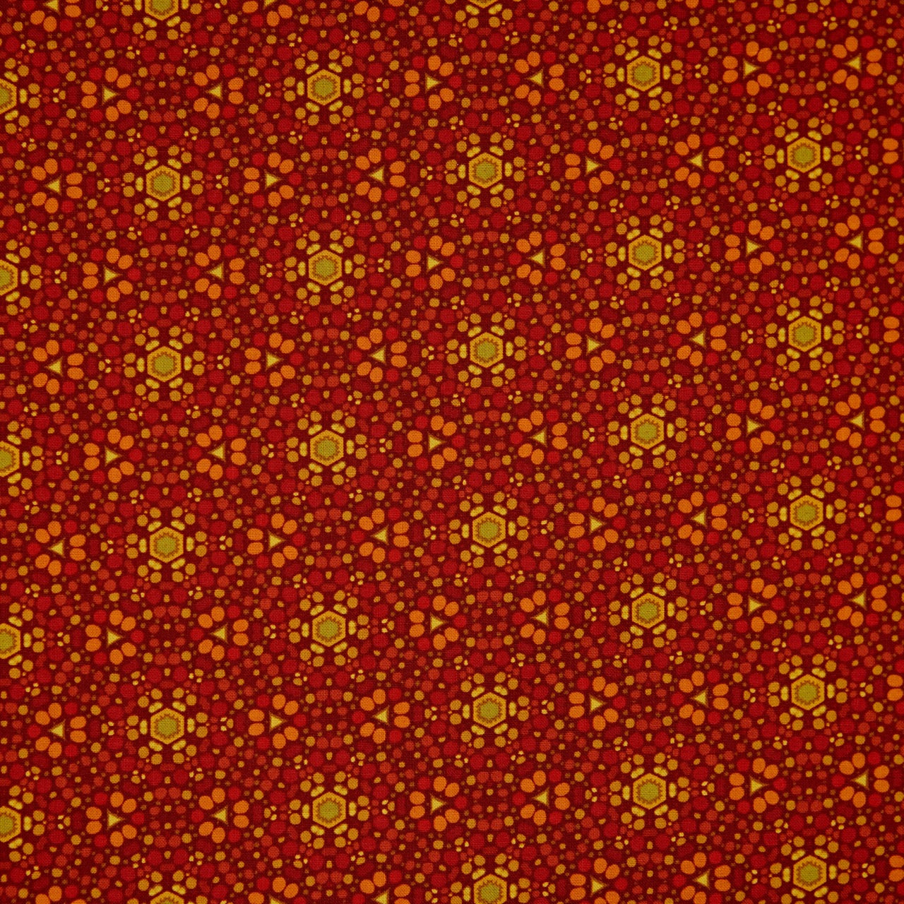 Quilting Cotton - Floral - Kaleidoscope (detail)