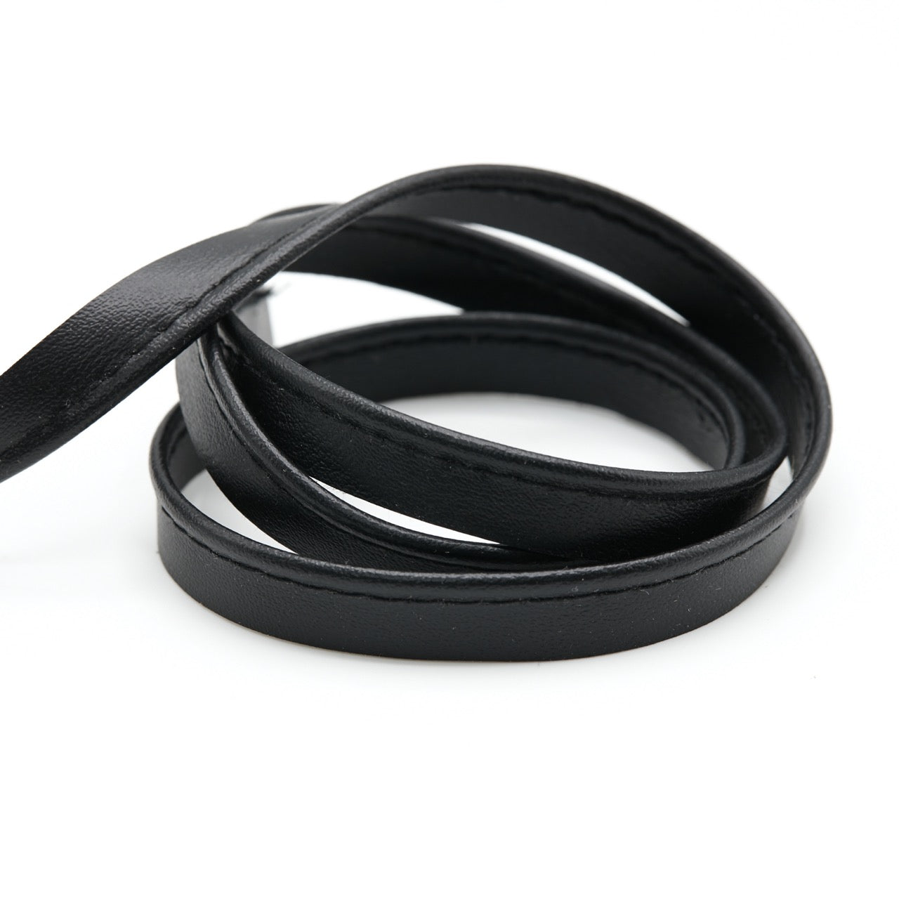 Faux Leather (PU) Piping - black
