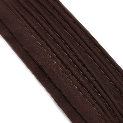 Unique® Corded Piping - Poly Cotton - Brown (detail)