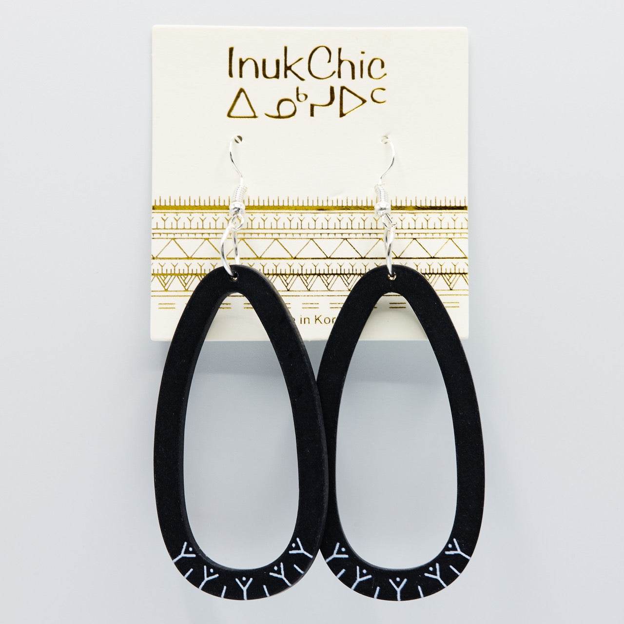 InukChic® Earring - Putulik - Black (pair)