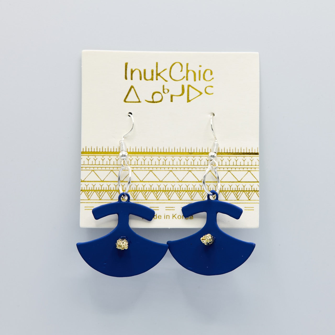 InukChic® Earring - Ulu - Royal Blue (pair)