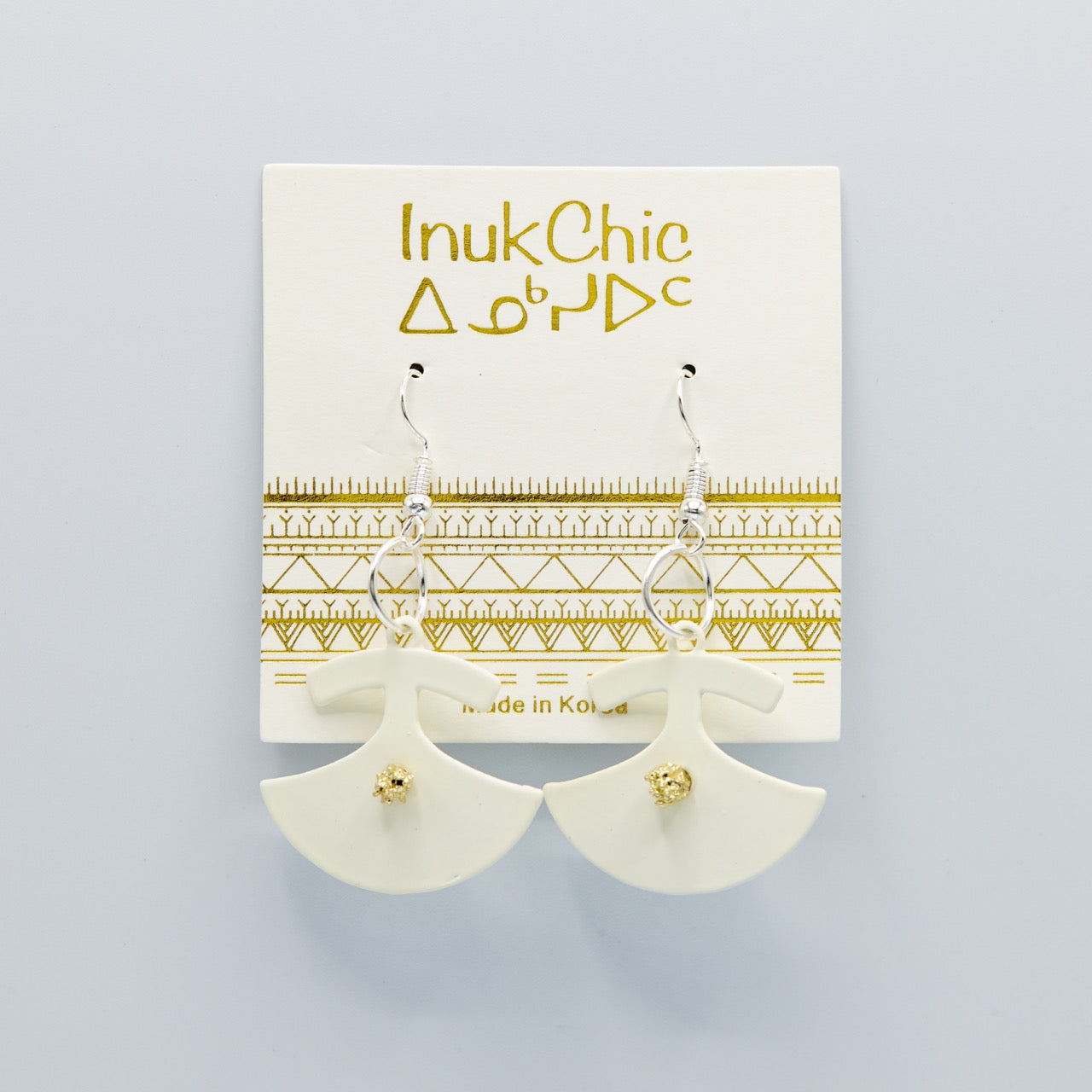InukChic® Earring - Ulu - Ivory (pair)