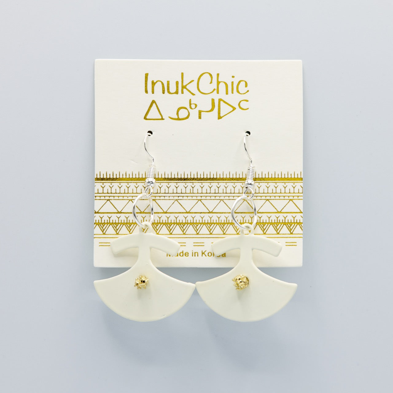 InukChic® Earring - Ulu - Ivory (pair)