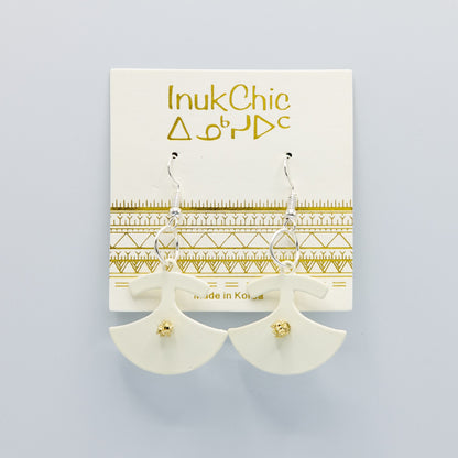 InukChic® Earring - Ulu - Ivory (pair)