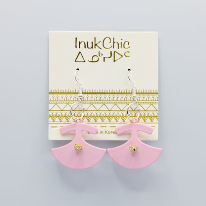 InukChic® Earring - Ulu - Baby Pink (pair)