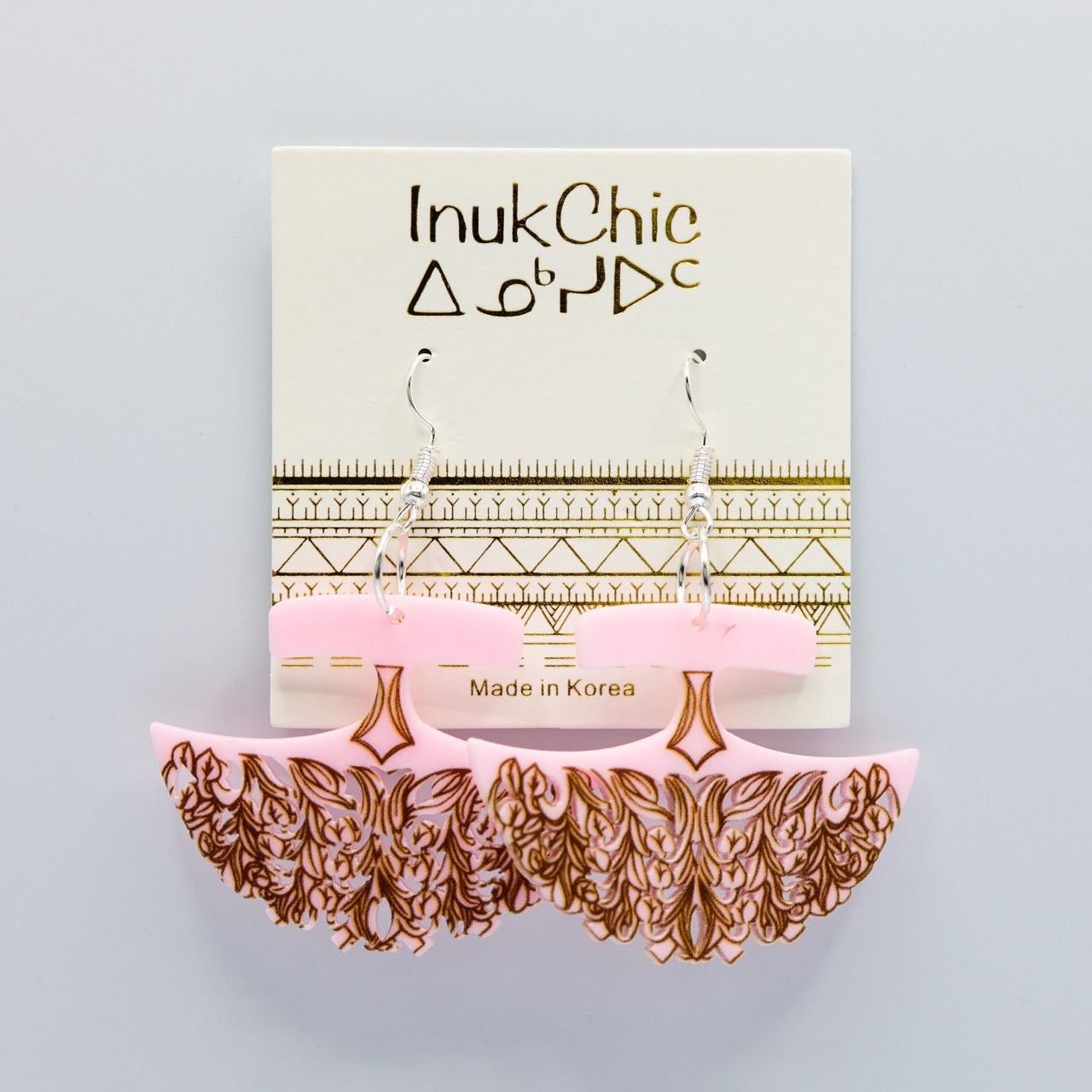 InukChic® Earring - Miqqulinnguak - Baby Pink (pair)
