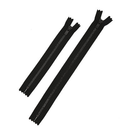 Pocket Zippers - Black (EXCELLA® Black Brass - CG®) - sizing