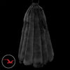 Dyed Norwegian Blue Fox Fur - Pewter (Mid Grey)