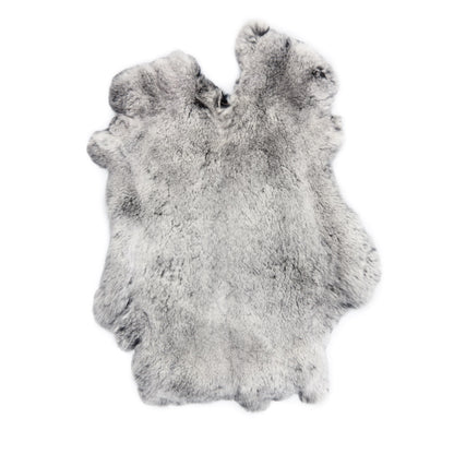Rex Rabbit Fur - Black Frost
