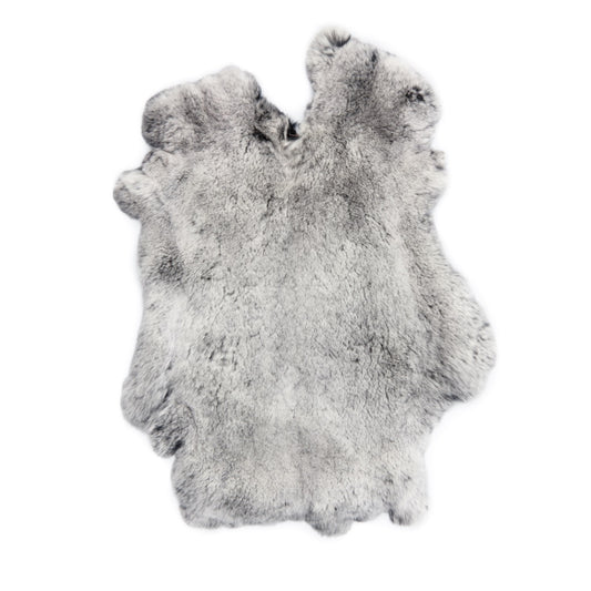 Rex Rabbit Fur - Black Frost