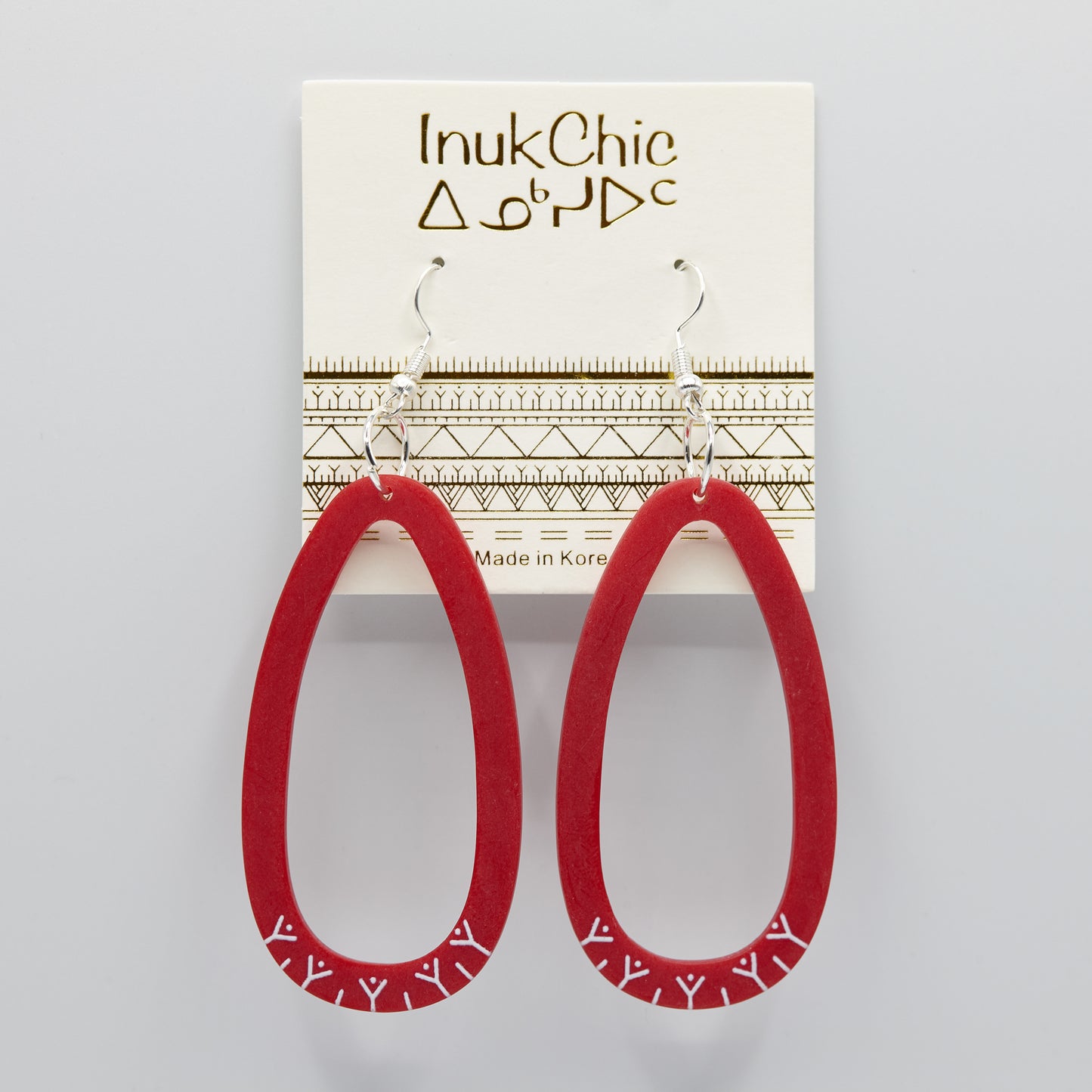 InukChic® Earring - Putulik (pair) - Red