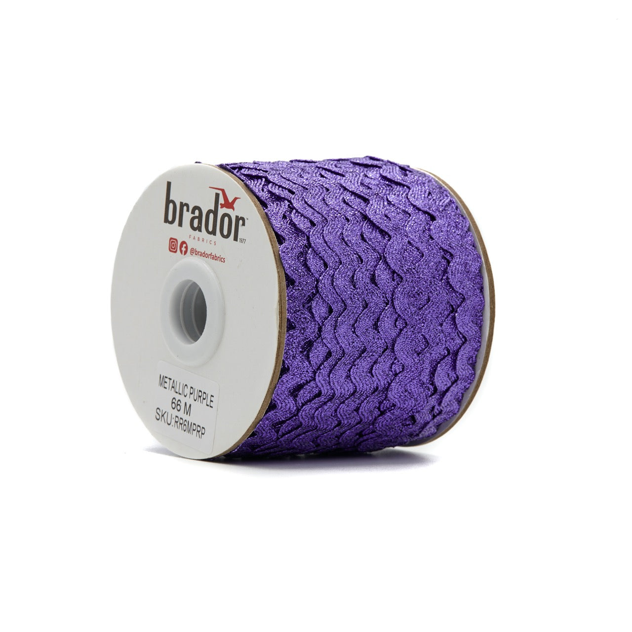 Rik Rak - Metallic Purple (roll)