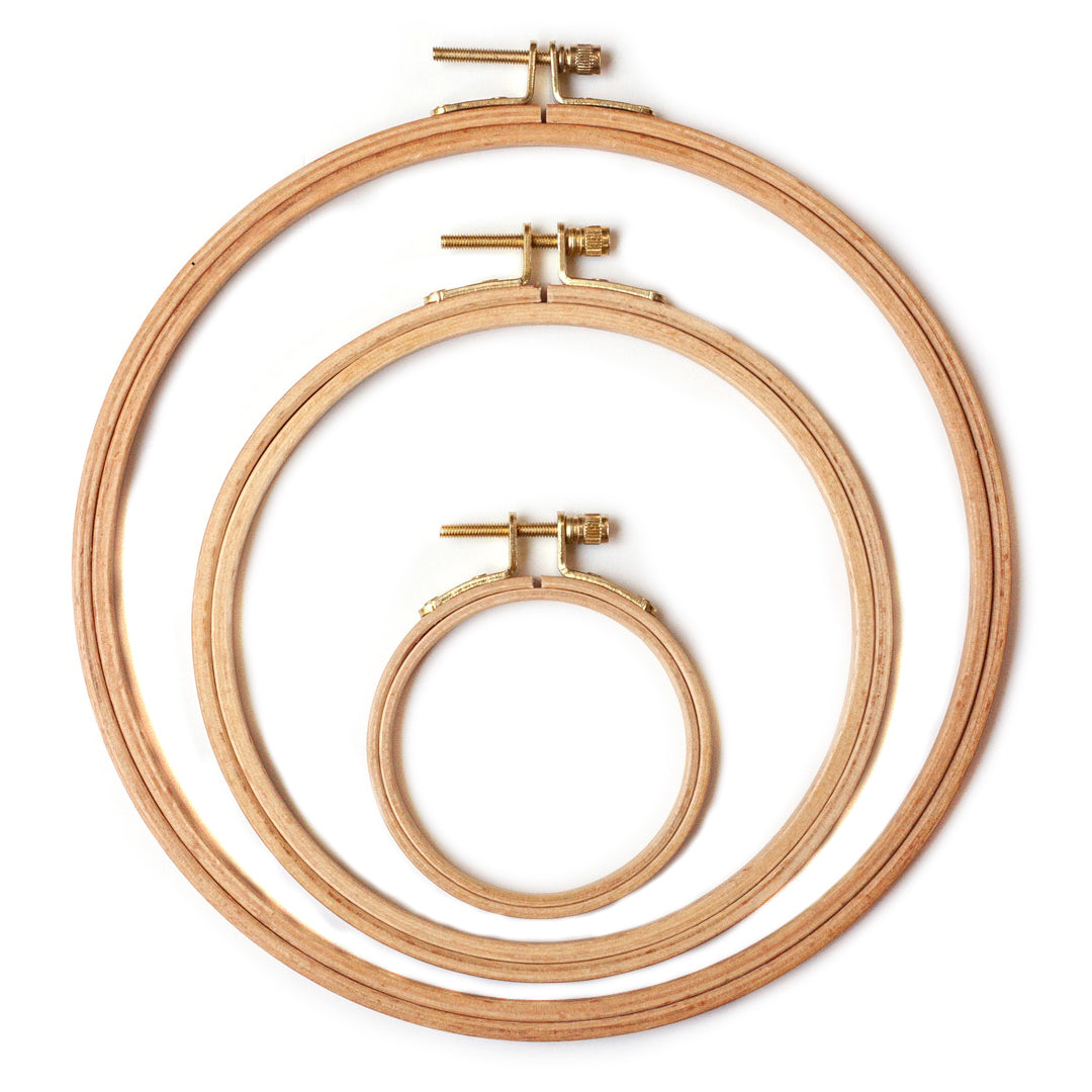 Embroidery Hoop (Wood) - sizes