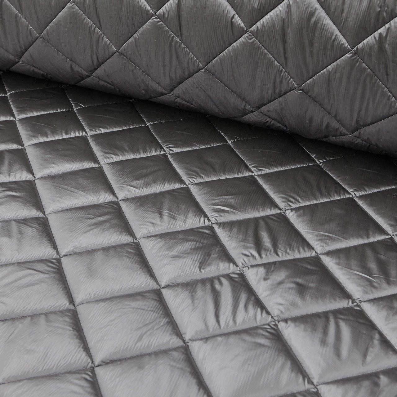 Quilted Holofill™ - 2-Sided - 8oz - Glossy (Shiny) - METALLIC GRAPHITE