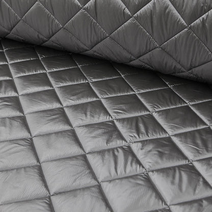 Quilted Holofill™ - 2-Sided - 8oz - Glossy (Shiny) - METALLIC GRAPHITE