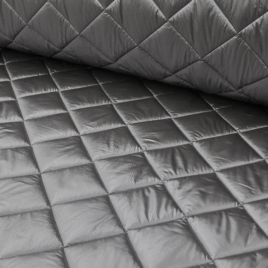 Quilted Holofill™ - 2-Sided - 8oz - Glossy (Shiny) - METALLIC GRAPHITE