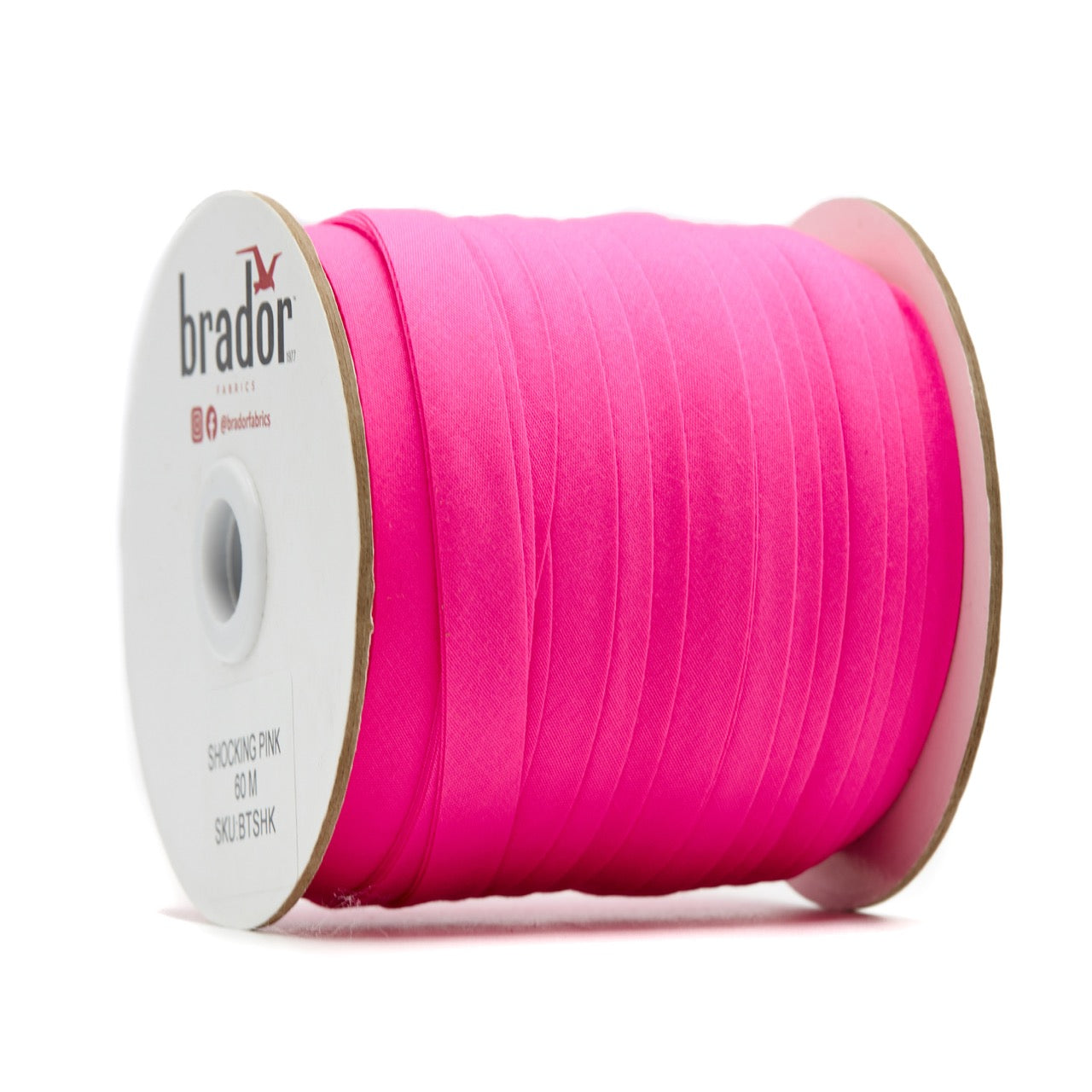 Bias Tape - Shocking Pink 13mm (roll)