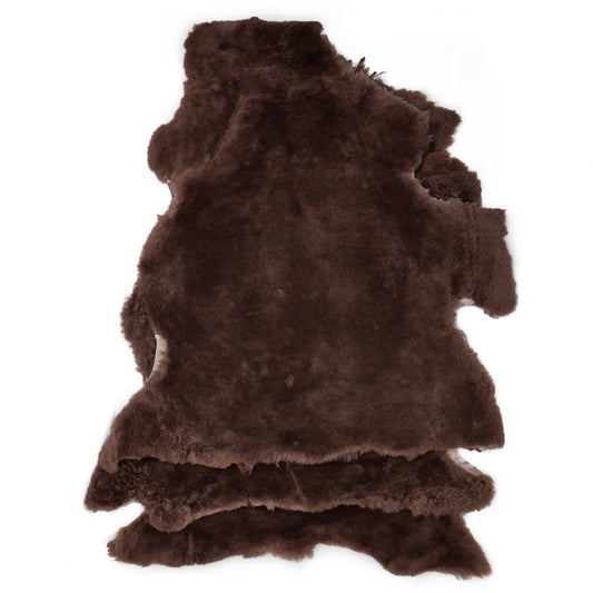Sheared Sheepskin - 16mm - Coffee Brown