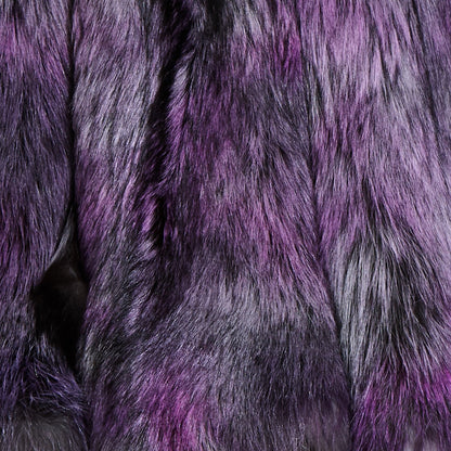 Silver Fox - Special/Unique Dyes - Iris Aurora (detail)