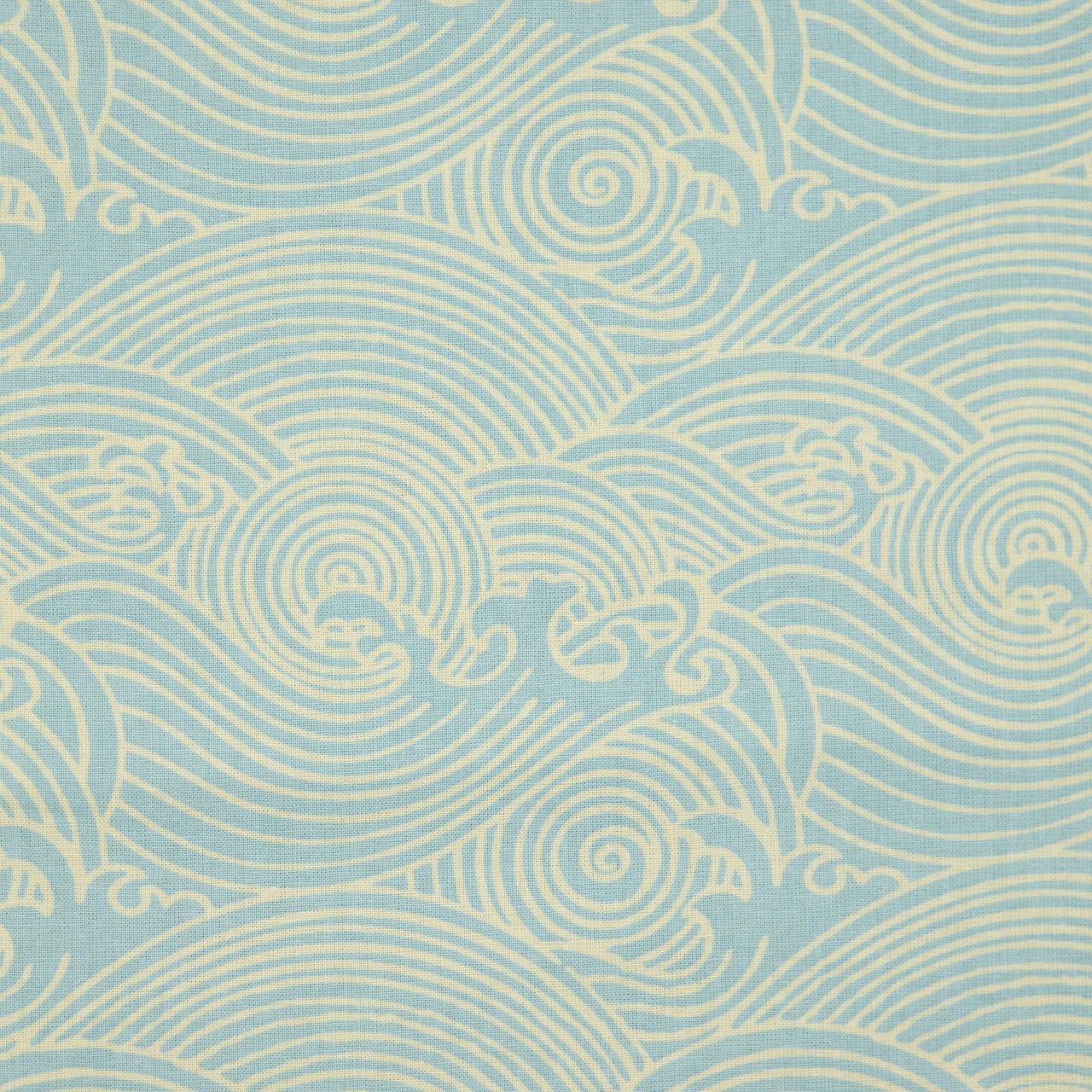 Quilting Cotton - Floral - Spiral Wave (detail)