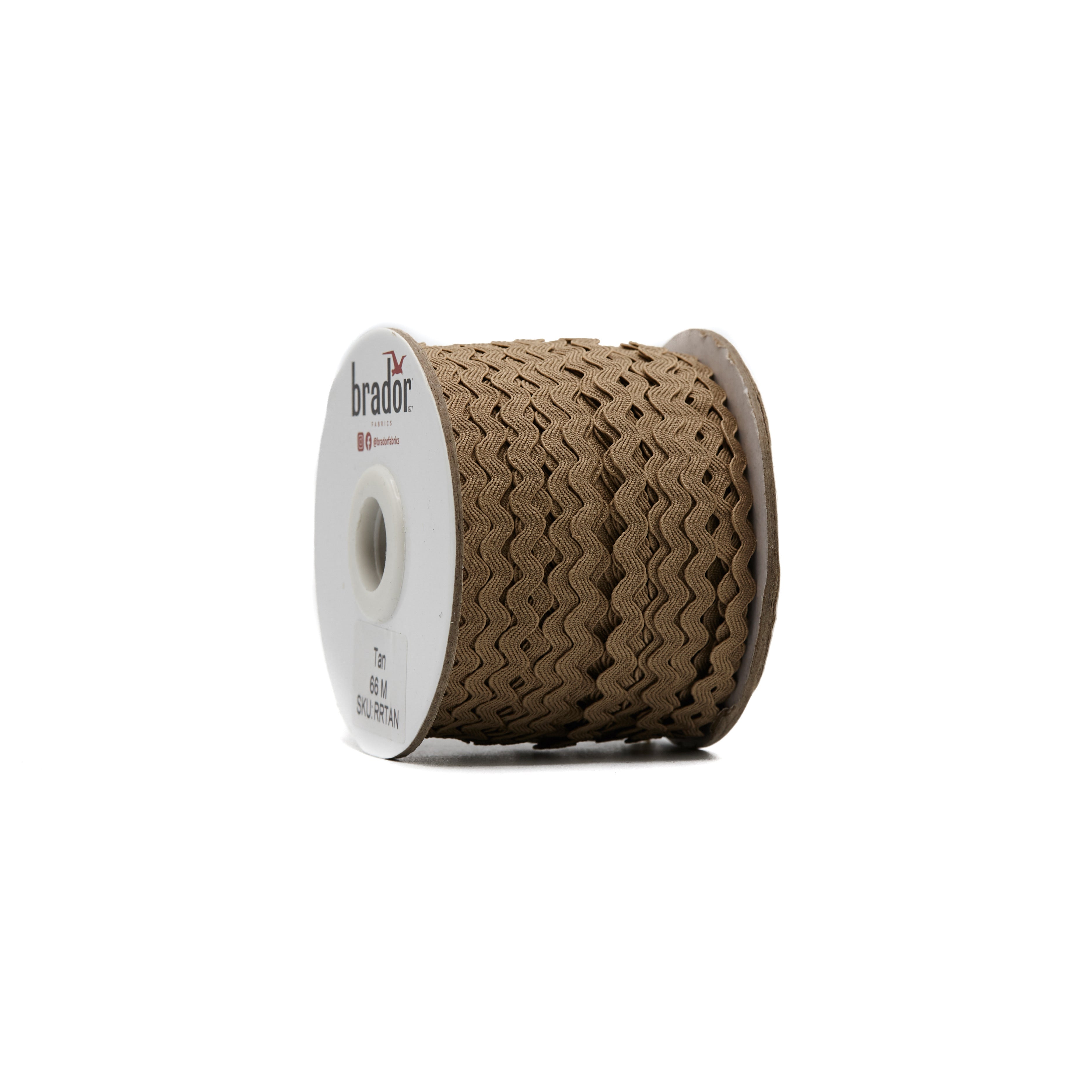 Parle Rik Rak Rik Rak - Tan – Brador Fabrics