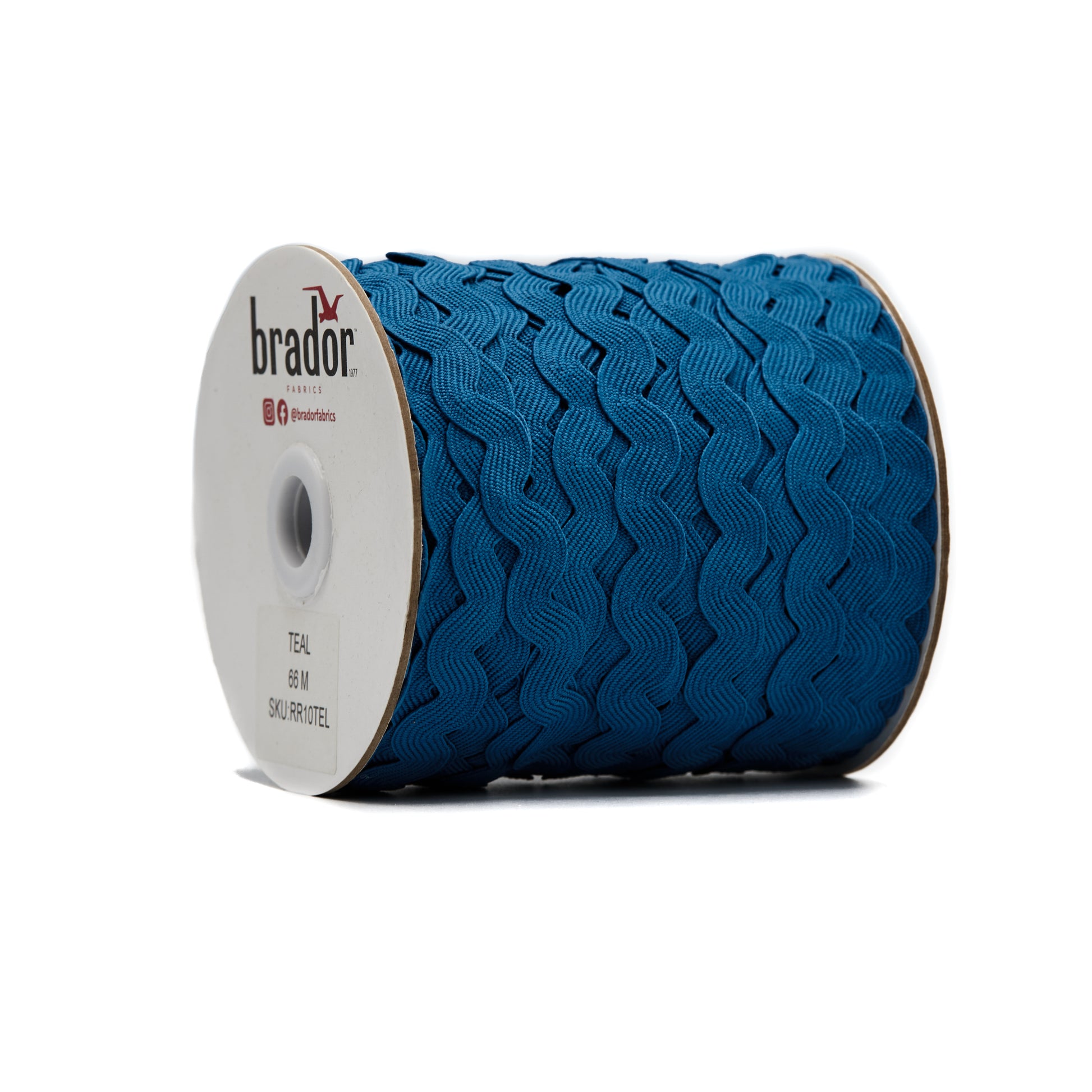 Rik Rak - Teal 10mm Roll