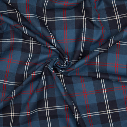 Tartan E - Ocean, Navy, White, Red
