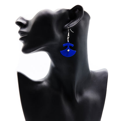 InukChic® Earring - Ulu - Royal Blue