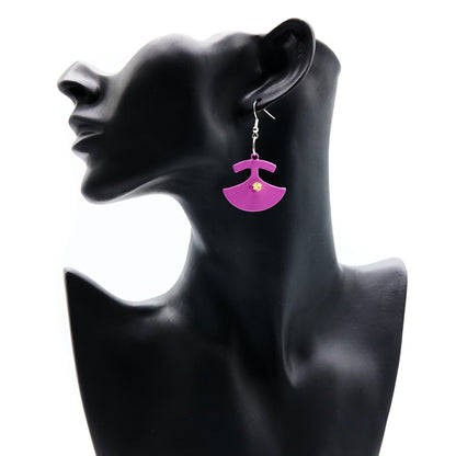 InukChic® Earring - Ulu - Purple
