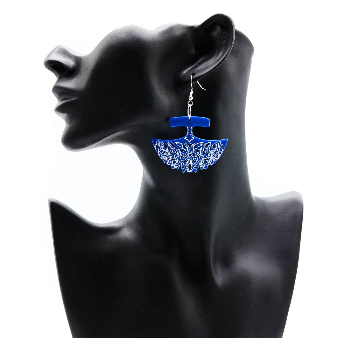 InukChic® Earring - Miqqulinnguak - Royal Blue (pair)