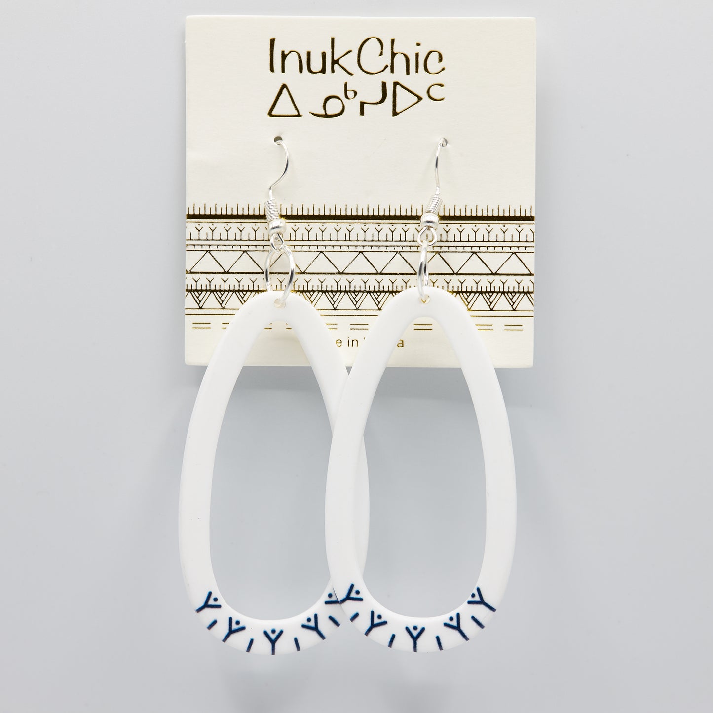 InukChic® Earring - Putulik (pair) - White
