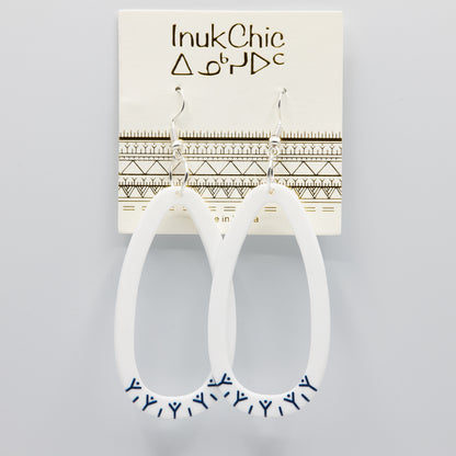 InukChic® Earring - Putulik (pair) - White