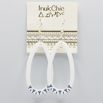 InukChic® Earring - Putulik (pair) - White