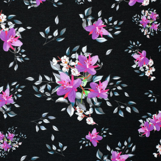 Arctic Floral - Black