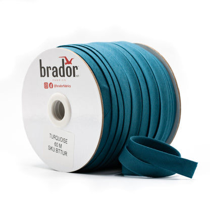 Bias Tape - Turquoise - 13mm (roll)