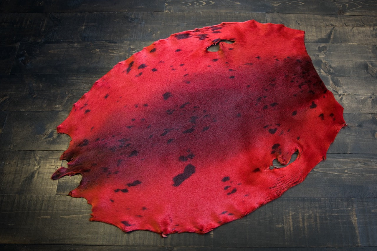 Harp Seal Skin - Cherry Red