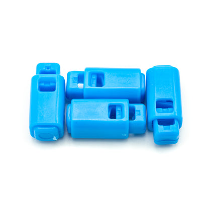 Cord Stoppers - Block - Bright Blue (top)