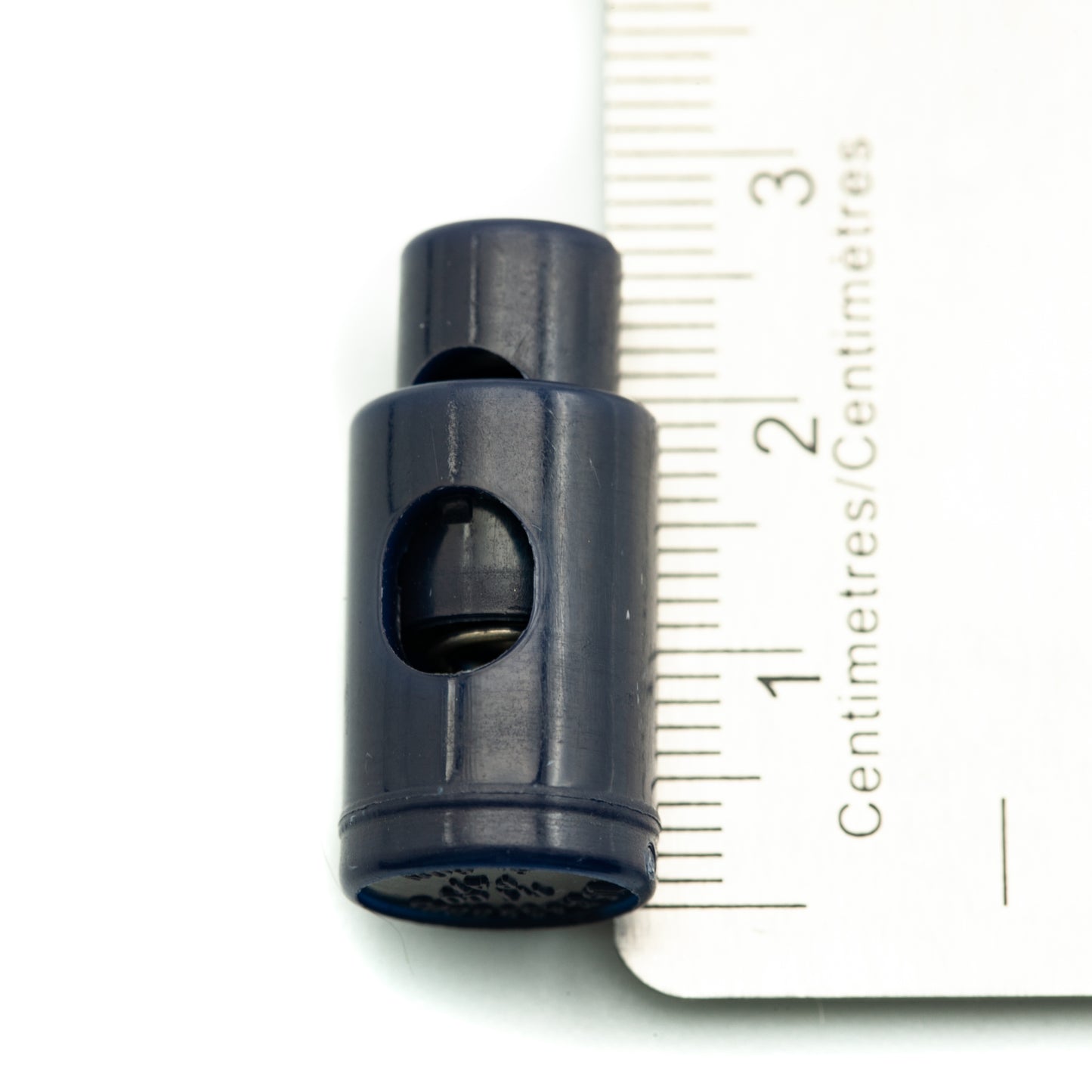 Cord Stoppers - Barrel - Navy (detail)