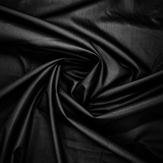 Cotton - Solid - Black (wide)