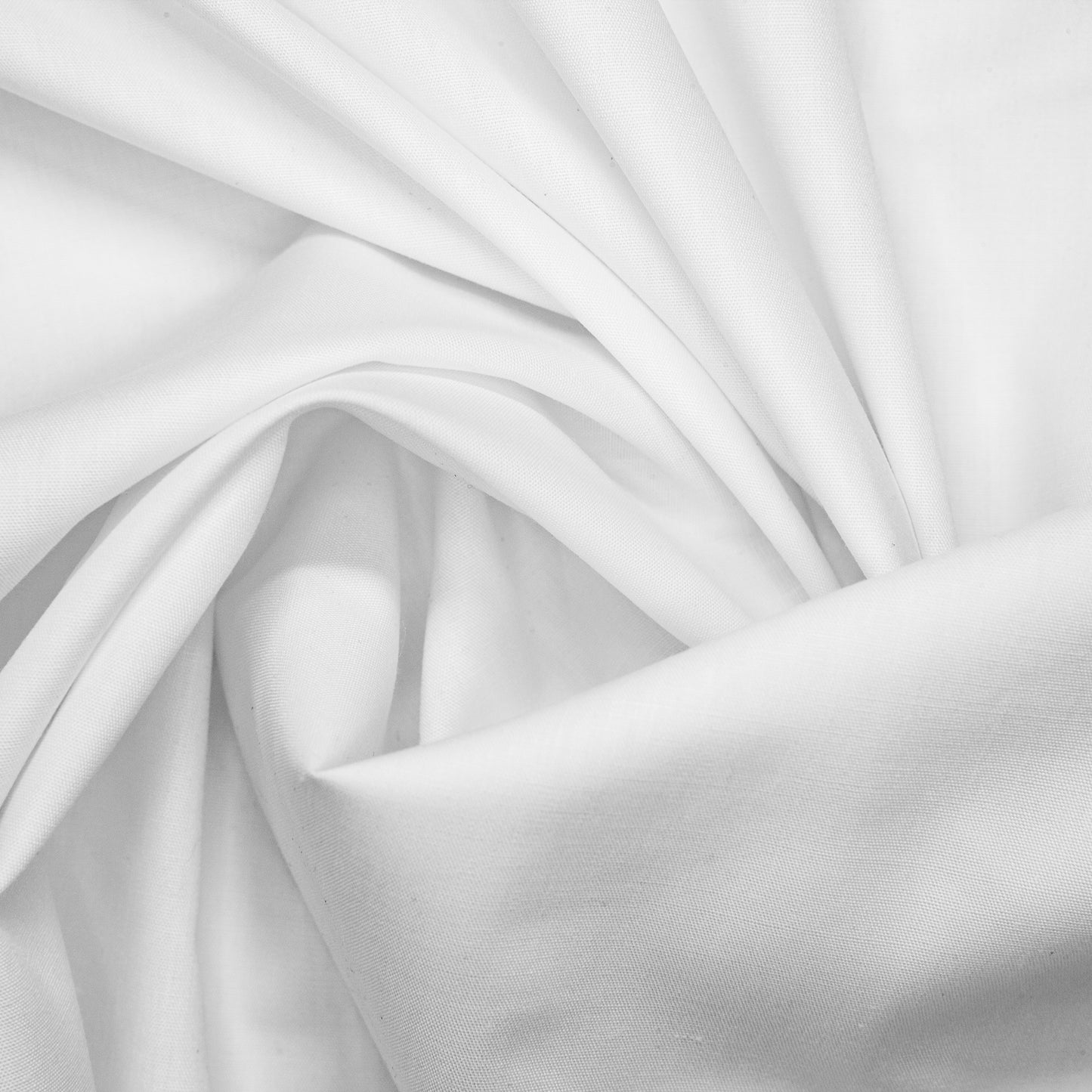Cotton - Solid - White (detail)