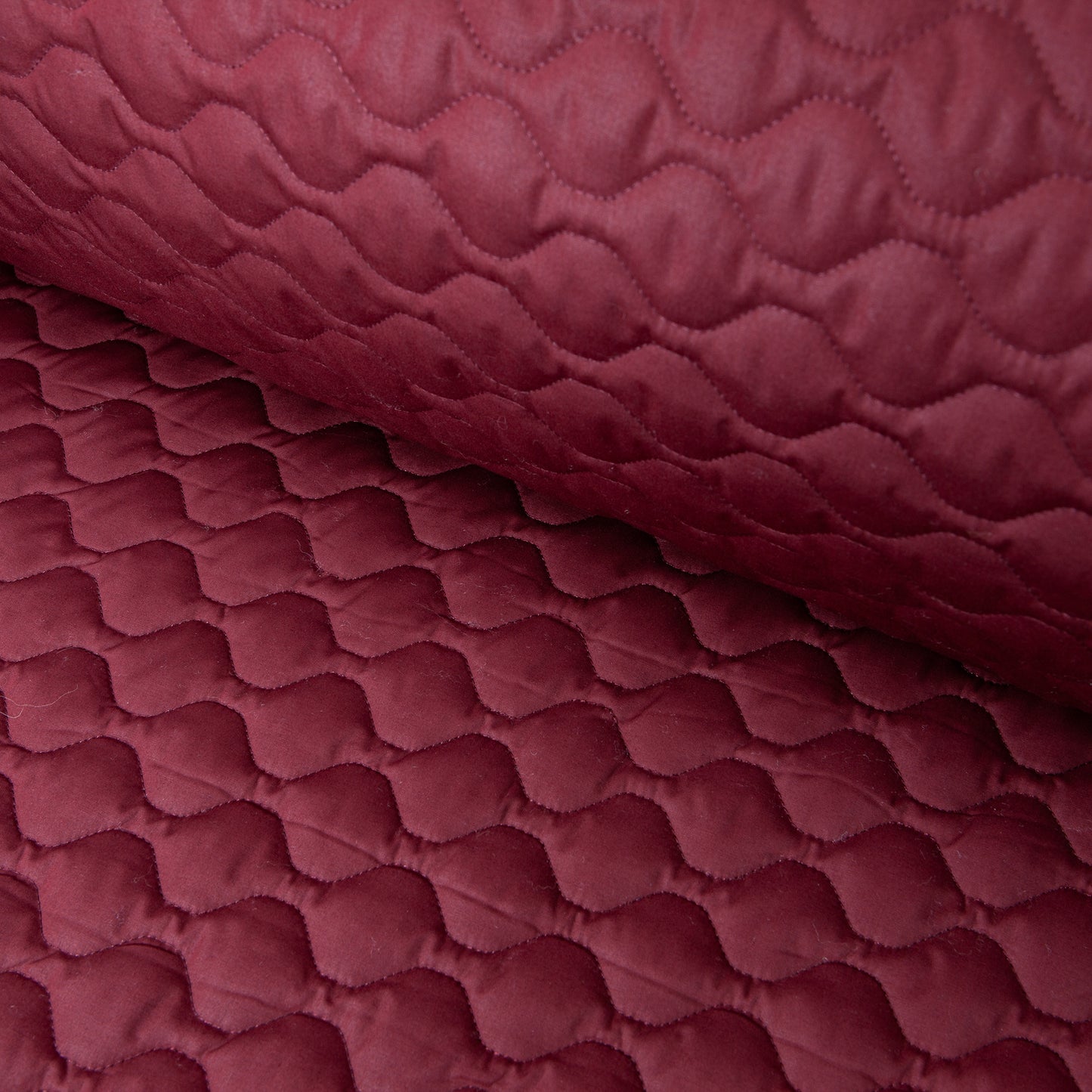 Cotton Quilt - Burgundy (wide)
