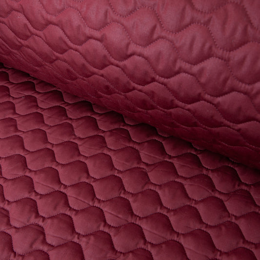 Cotton Quilt - Burgundy (wide)