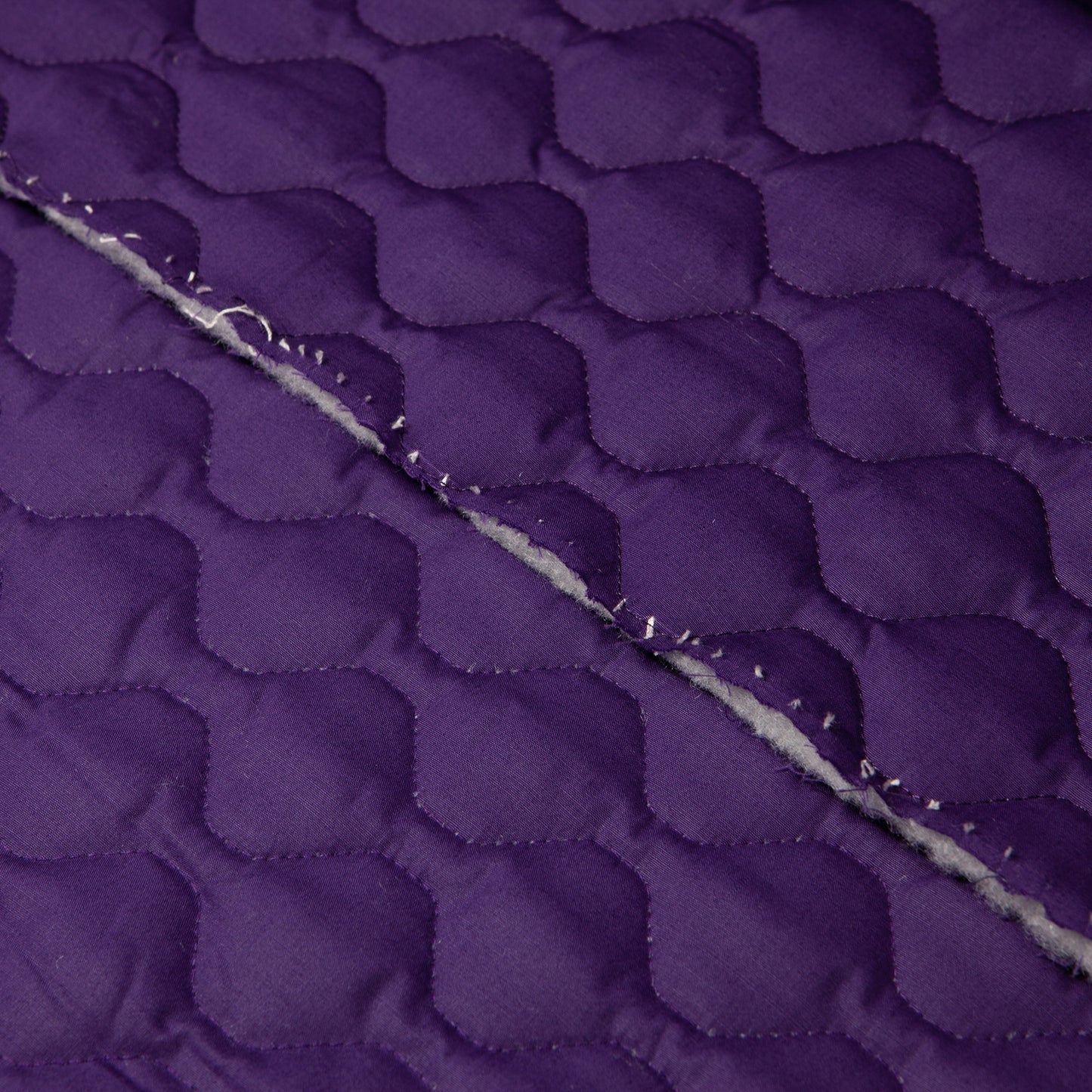 Cotton Quilt - Purple (detail)