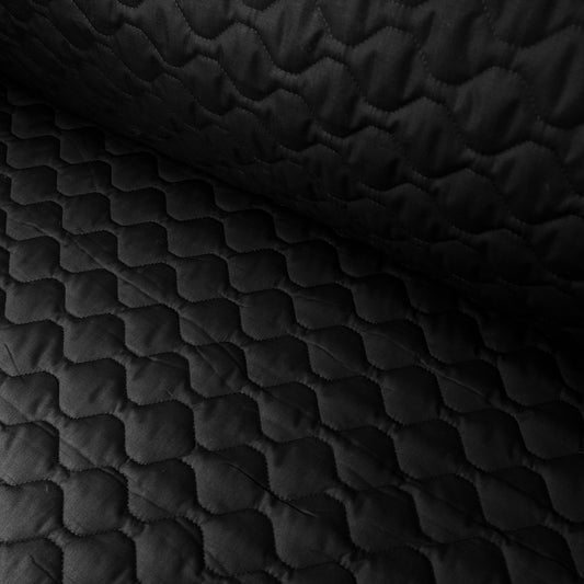 Cotton Quilt - Black (wide)