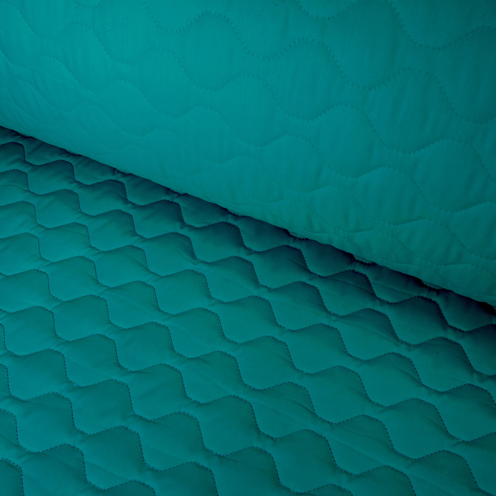 Cotton Quilt - Turquoise (wide)